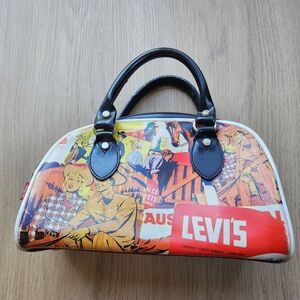 Levi's Vintage Cowboy/Cowgirl Black Leather Hand Bag